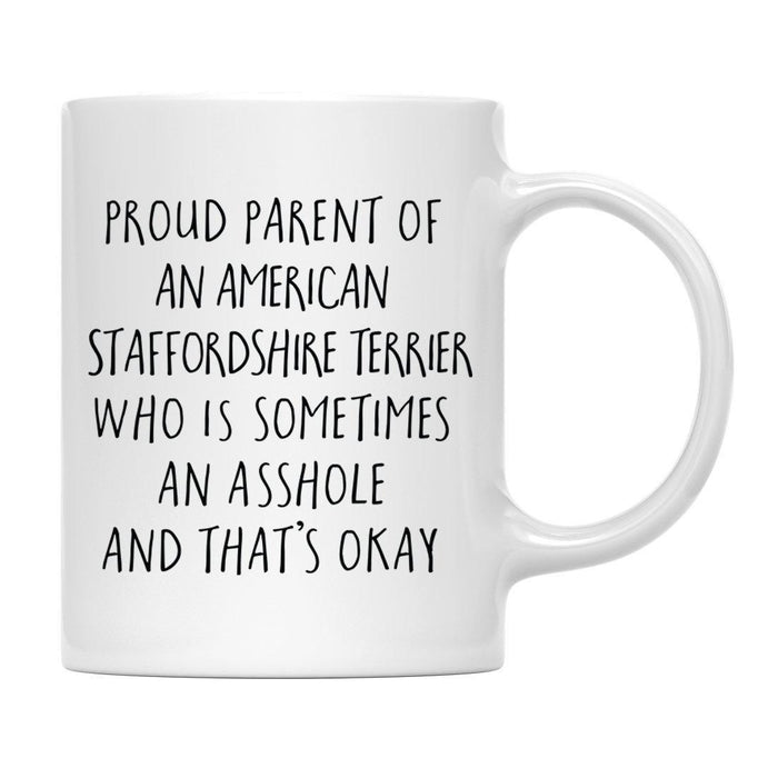 Andaz Press 11oz Proud Dog Parent Coffee Mug Set 1-Set of 1-Andaz Press-American Staffordshire Terrier-