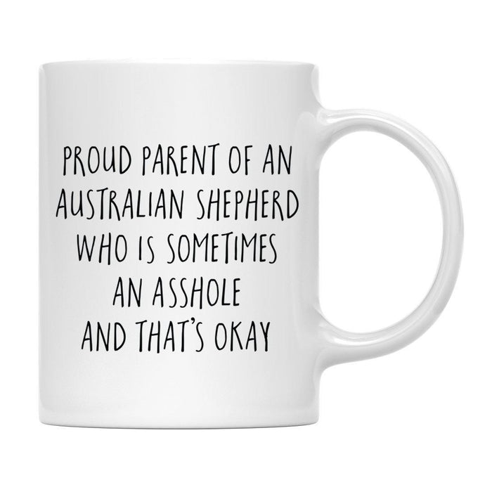 Andaz Press 11oz Proud Dog Parent Coffee Mug Set 1-Set of 1-Andaz Press-Australian Shepherd-