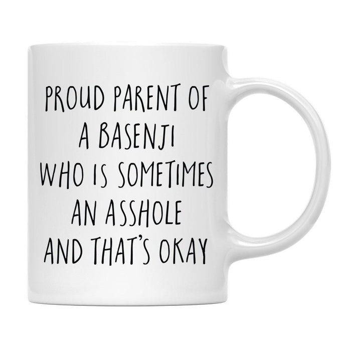 Andaz Press 11oz Proud Dog Parent Coffee Mug Set 1-Set of 1-Andaz Press-Basenji-