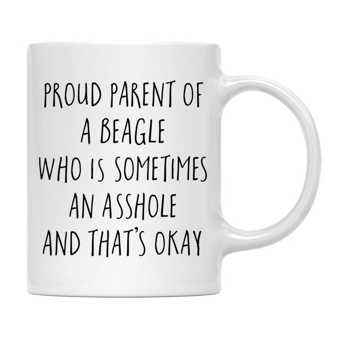 Andaz Press 11oz Proud Dog Parent Coffee Mug Set 1-Set of 1-Andaz Press-Beagle-