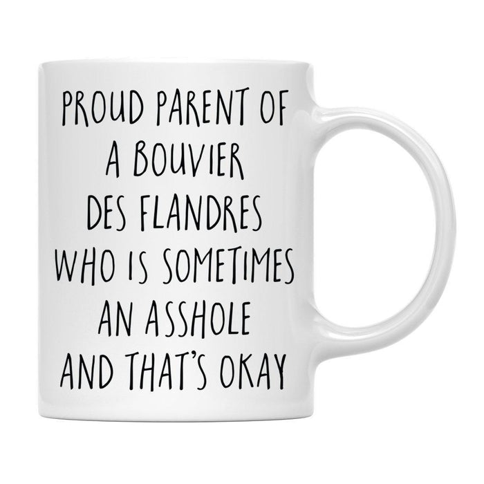 Andaz Press 11oz Proud Dog Parent Coffee Mug Set 1-Set of 1-Andaz Press-Bouvier Des Flandres-