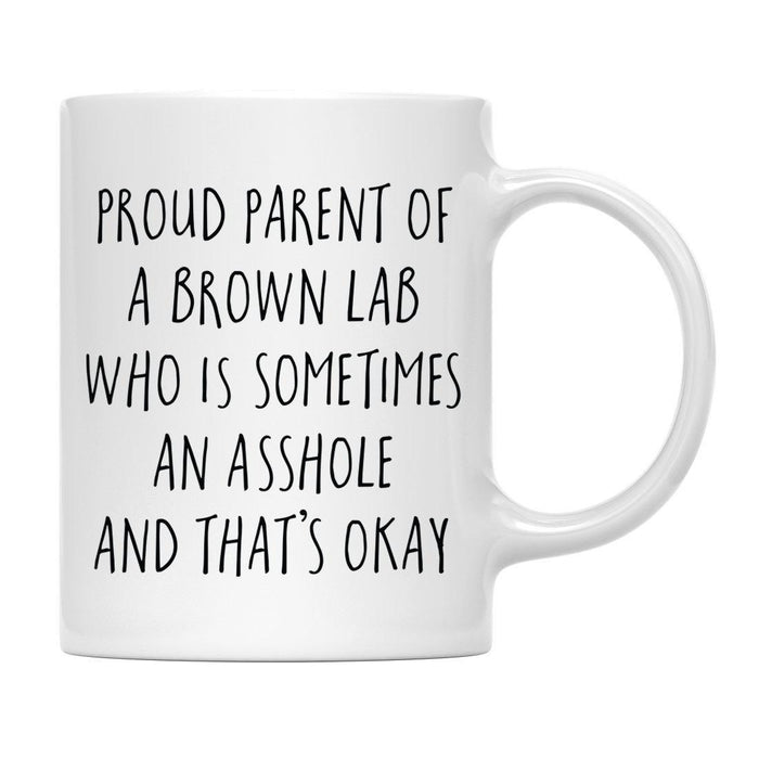 Andaz Press 11oz Proud Dog Parent Coffee Mug Set 1-Set of 1-Andaz Press-Brown Lab-