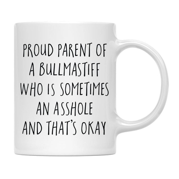 Andaz Press 11oz Proud Dog Parent Coffee Mug Set 1-Set of 1-Andaz Press-Bullmastiff-
