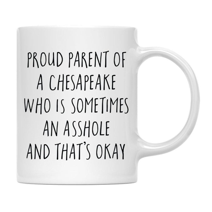 Andaz Press 11oz Proud Dog Parent Coffee Mug Set 1-Set of 1-Andaz Press-Chesapeake Bay Retriever-