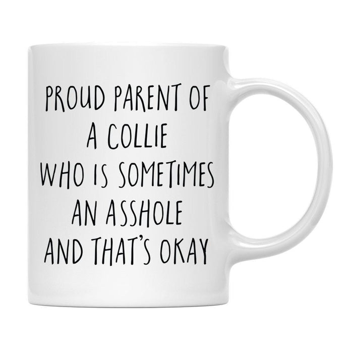 Andaz Press 11oz Proud Dog Parent Coffee Mug Set 1-Set of 1-Andaz Press-Collie-
