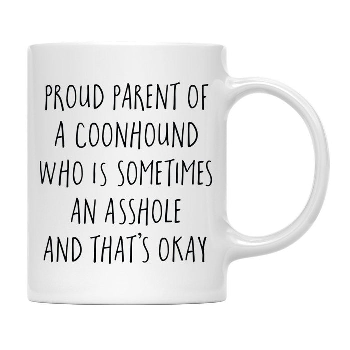 Andaz Press 11oz Proud Dog Parent Coffee Mug Set 1-Set of 1-Andaz Press-Coonhound-