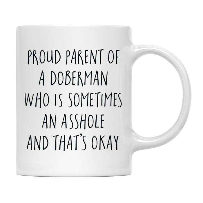 Andaz Press 11oz Proud Dog Parent Coffee Mug Set 1-Set of 1-Andaz Press-Doberman Pinscher-