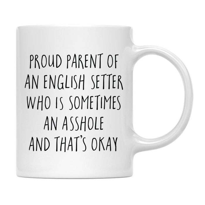 Andaz Press 11oz Proud Dog Parent Coffee Mug Set 1-Set of 1-Andaz Press-English Setter-