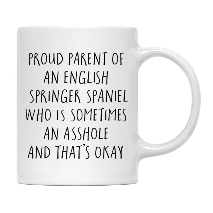 Andaz Press 11oz Proud Dog Parent Coffee Mug Set 1-Set of 1-Andaz Press-English Springer Spaniel-
