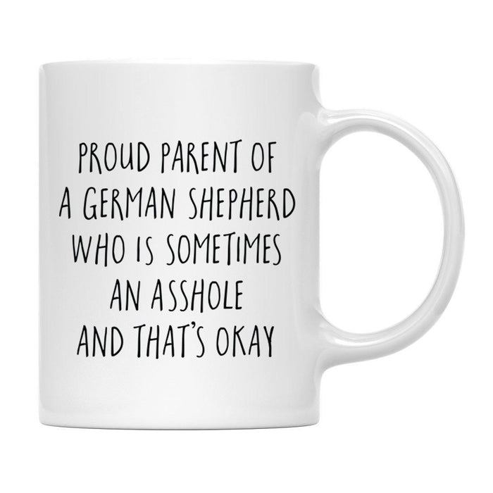 Andaz Press 11oz Proud Dog Parent Coffee Mug Set 1-Set of 1-Andaz Press-German Shepherd-