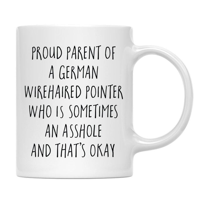 Andaz Press 11oz Proud Dog Parent Coffee Mug Set 1-Set of 1-Andaz Press-German Wirehaired Pointer-
