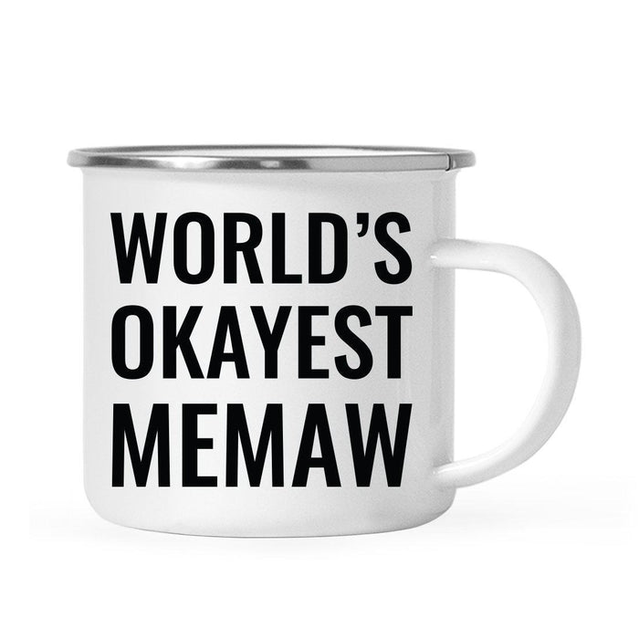 Andaz Press 11oz World's Okayest Family Campfire Coffee Mug-Set of 1-Andaz Press-Memaw-