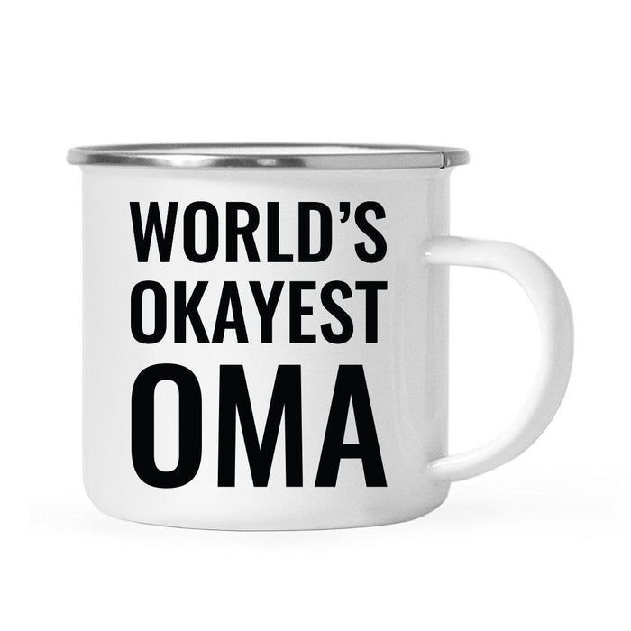 Andaz Press 11oz World's Okayest Family Campfire Coffee Mug-Set of 1-Andaz Press-Oma-