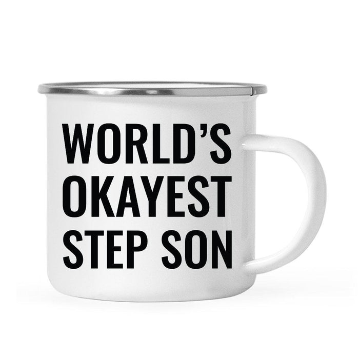 Andaz Press 11oz World's Okayest Family Campfire Coffee Mug-Set of 1-Andaz Press-Step Son-