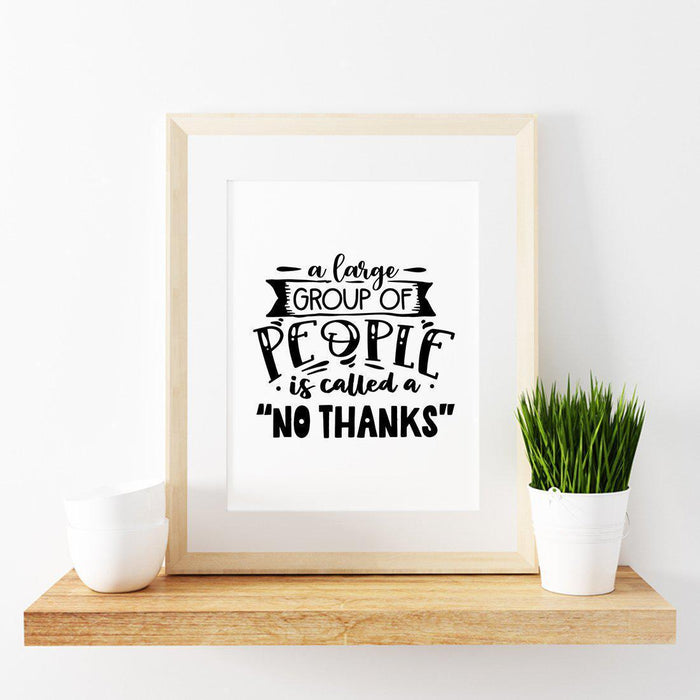 Antisocial Wall Art Collection-Set of 1-Andaz Press-People-