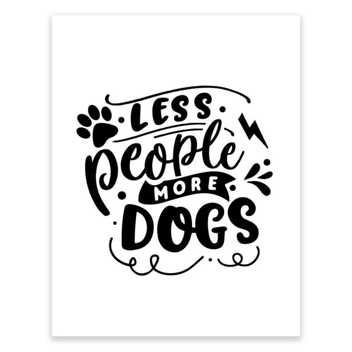Antisocial Wall Art Collection-Set of 1-Andaz Press-Dogs-