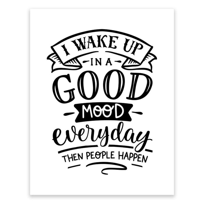 Antisocial Wall Art Collection-Set of 1-Andaz Press-Good Mood-