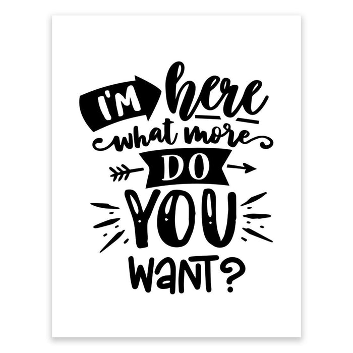 Antisocial Wall Art Collection-Set of 1-Andaz Press-More Do-