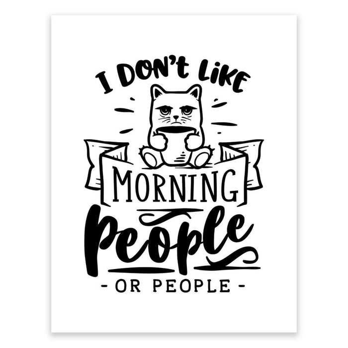 Antisocial Wall Art Collection-Set of 1-Andaz Press-Mornings-