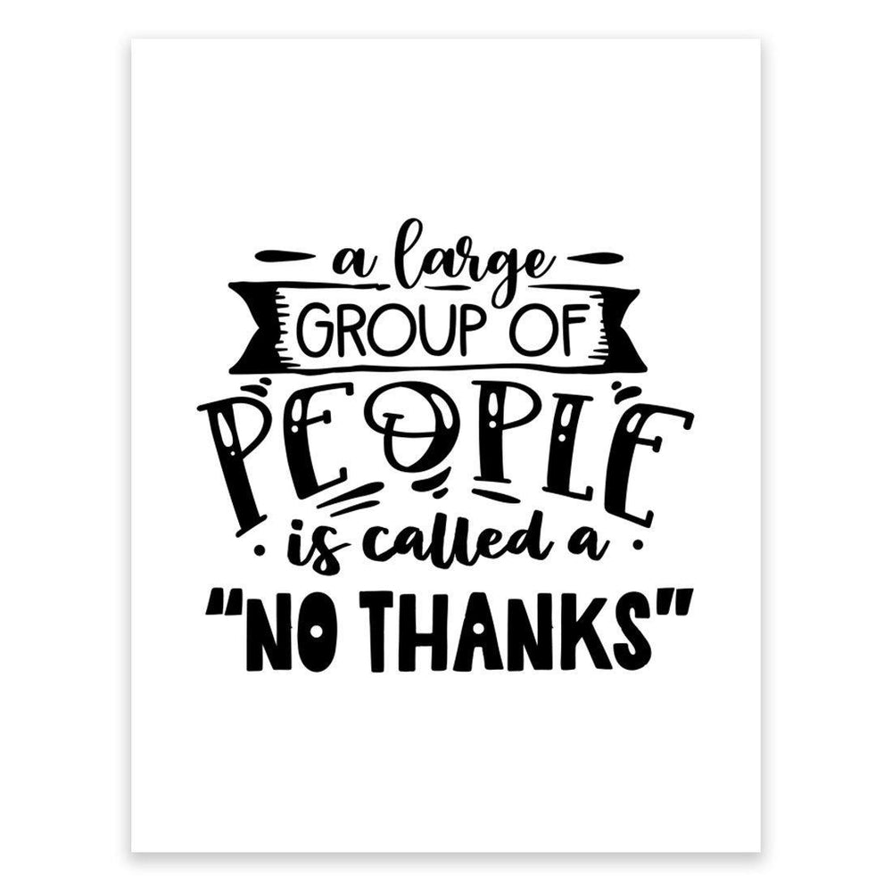 Antisocial Wall Art Collection-Set of 1-Andaz Press-People-