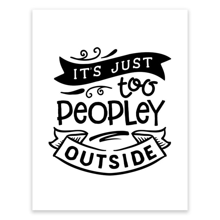 Antisocial Wall Art Collection-Set of 1-Andaz Press-Peopley-