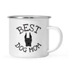 Best Dog Mom, Dog Graphic Campfire Coffee Mug-Set of 1-Andaz Press-Great Dane-