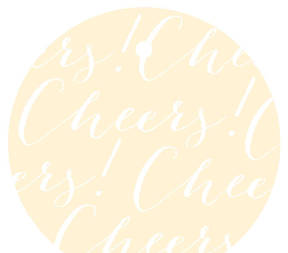 Cheers! Circle Gift Tags, Chic Style-Set of 24-Andaz Press-Ivory-