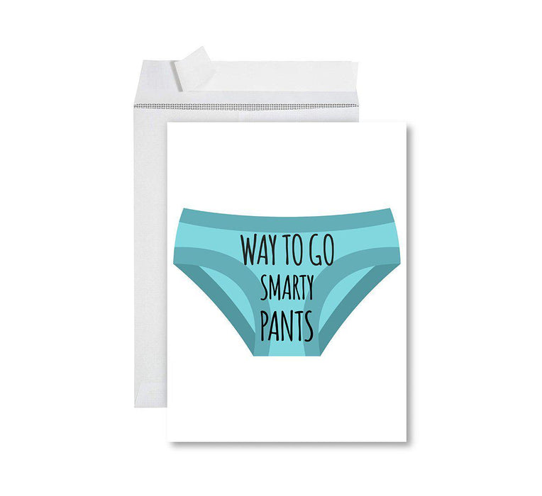 Congratulations Jumbo Card With Envelope, Wedding Greeting Card for Couples-Set of 1-Andaz Press-Smarty Pants-