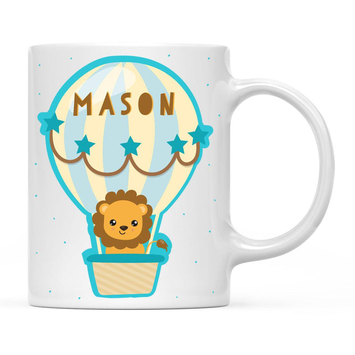 Custom Milk Hot Chocolate Kids Part 1 Coffee Mug-Set of 1-Andaz Press-Lion-