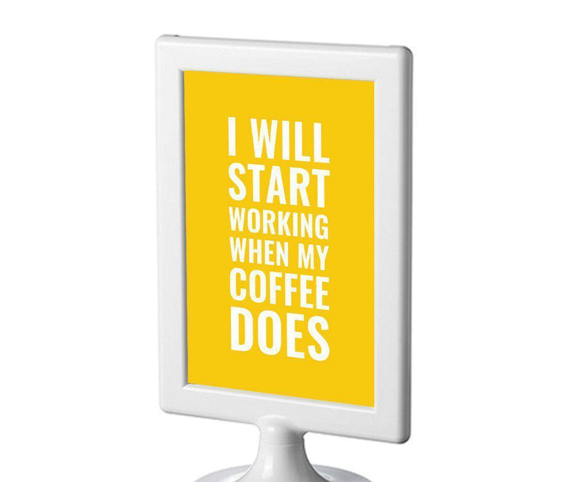 Funny & Inspirational Quotes Office Framed Desk Art-Set of 1-Andaz Press-World's Best Boss-