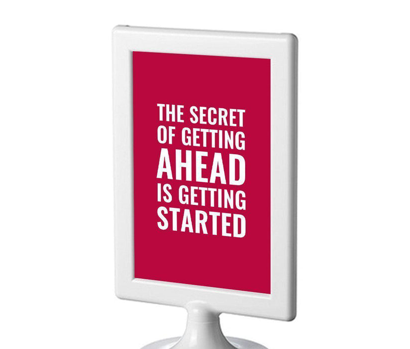Funny & Inspirational Quotes Office Framed Desk Art-Set of 1-Andaz Press-World's Best Boss-