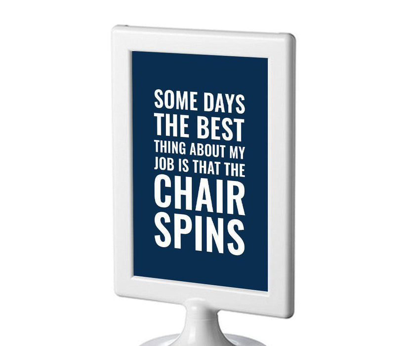 Funny & Inspirational Quotes Office Framed Desk Art-Set of 1-Andaz Press-World's Best Boss-