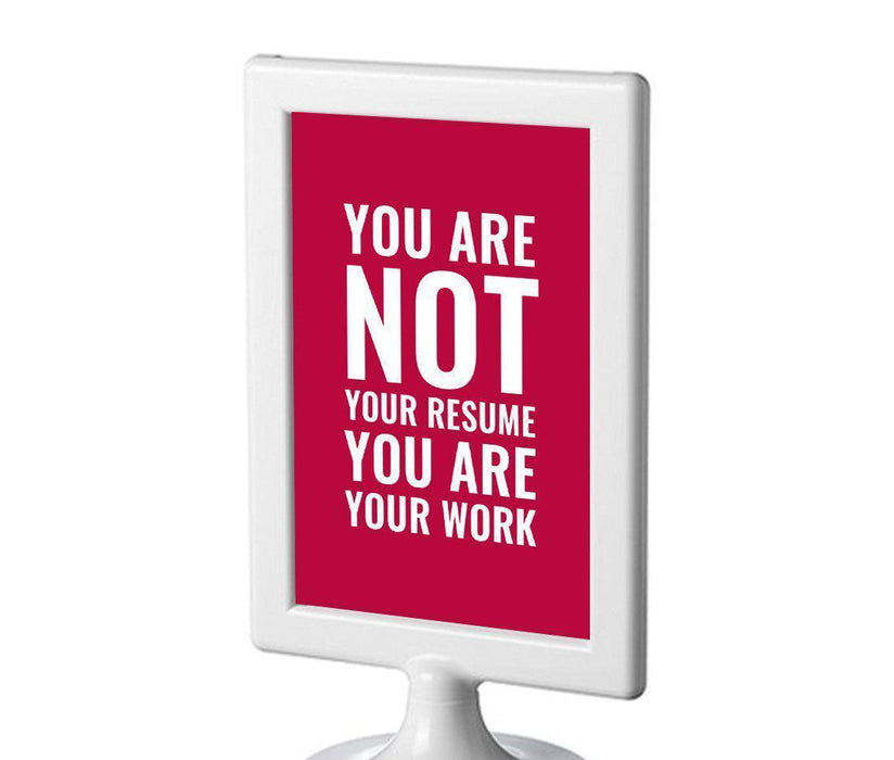 Funny & Inspirational Quotes Office Framed Desk Art-Set of 1-Andaz Press-World's Best Boss-