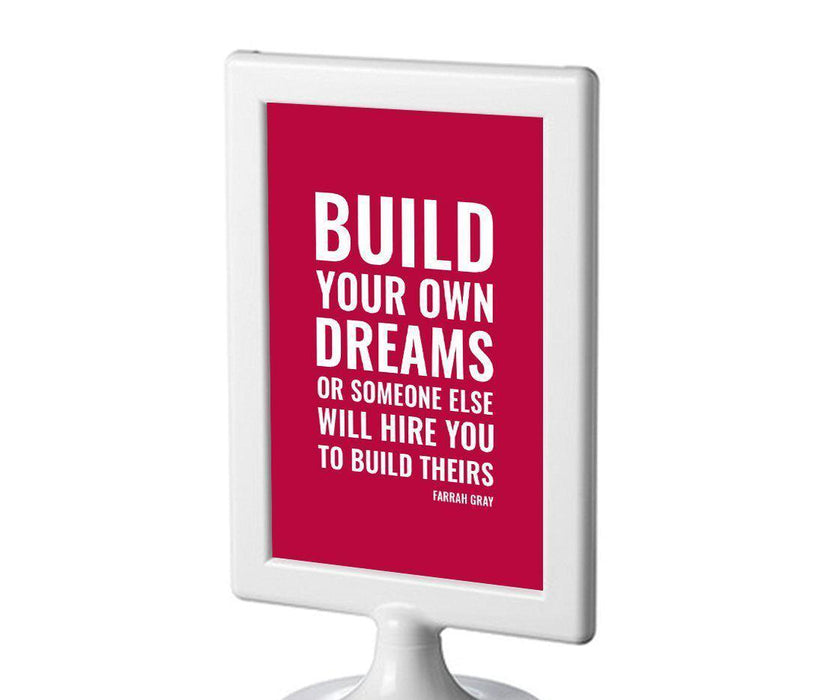 Funny & Inspirational Quotes Office Framed Desk Art-Set of 1-Andaz Press-World's Best Boss-