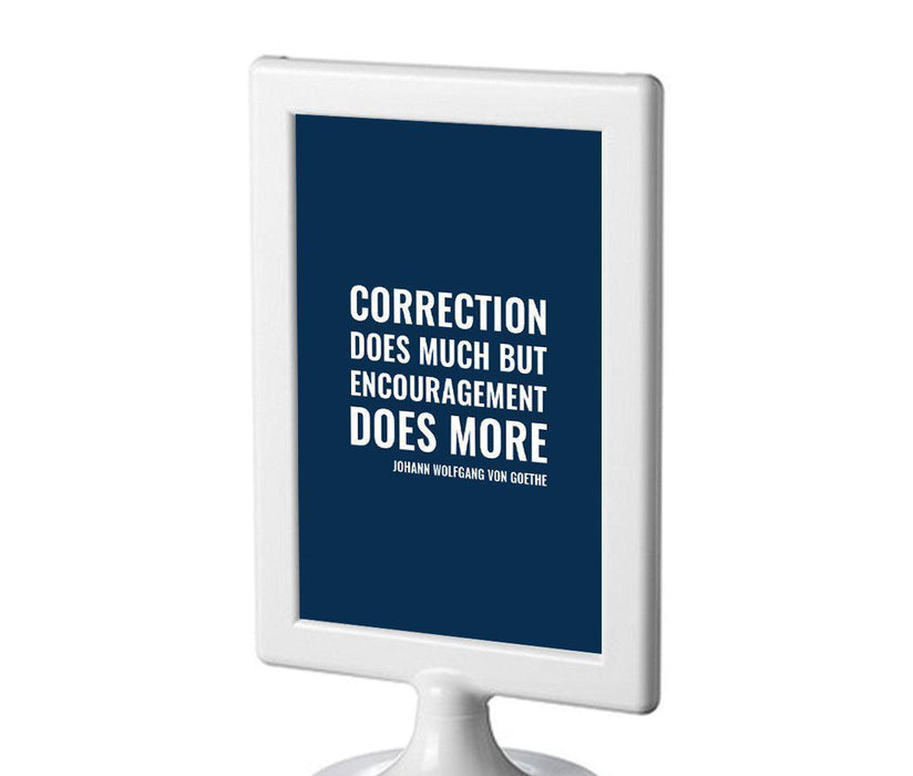 Funny & Inspirational Quotes Office Framed Desk Art-Set of 1-Andaz Press-World's Best Boss-