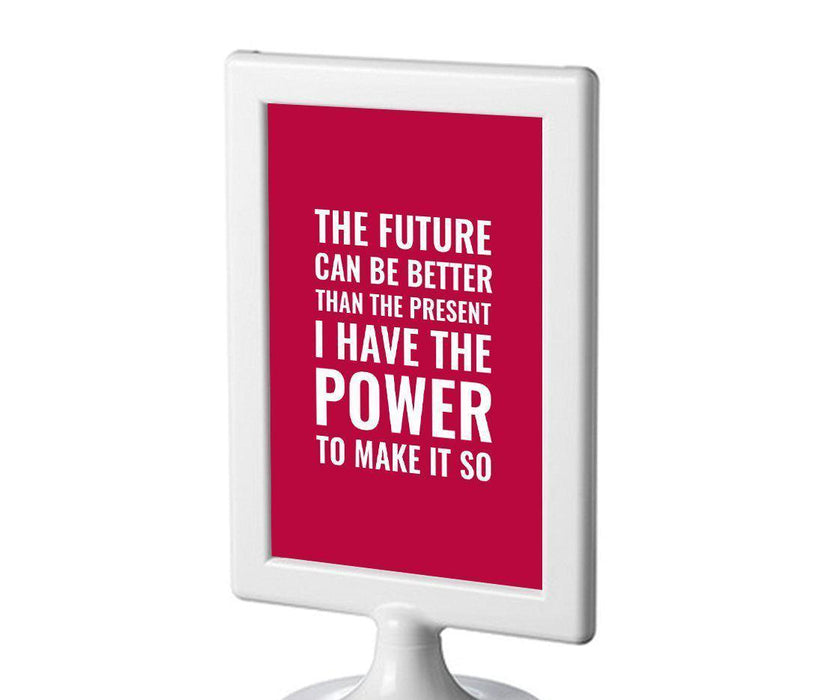 Funny & Inspirational Quotes Office Framed Desk Art-Set of 1-Andaz Press-World's Best Boss-