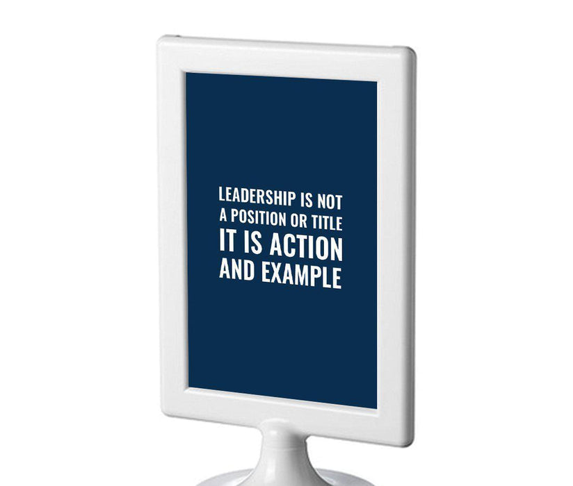 Funny & Inspirational Quotes Office Framed Desk Art-Set of 1-Andaz Press-World's Best Boss-