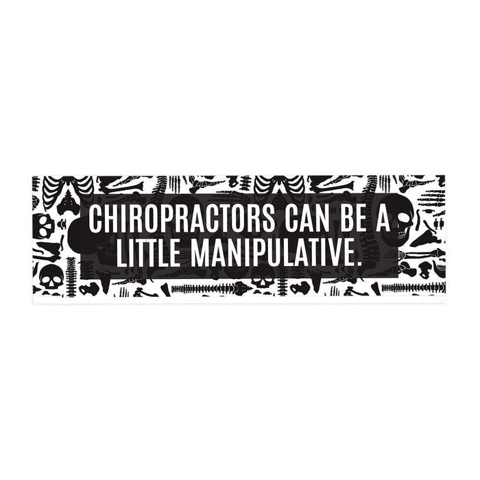 Funny Office Desk Plate, Acrylic Plate for Desk Decorations Design 2-Set of 1-Andaz Press-Chiropractors-