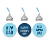 Happy Father's Day Hershey's Kisses Stickers-Set of 216-Andaz Press-