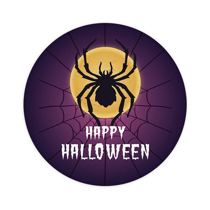 Happy Halloween Stickers Labels For Kids Treat Bags Goodie, Halloween Party Favors-Set of 120-Andaz Press-Tarantula-
