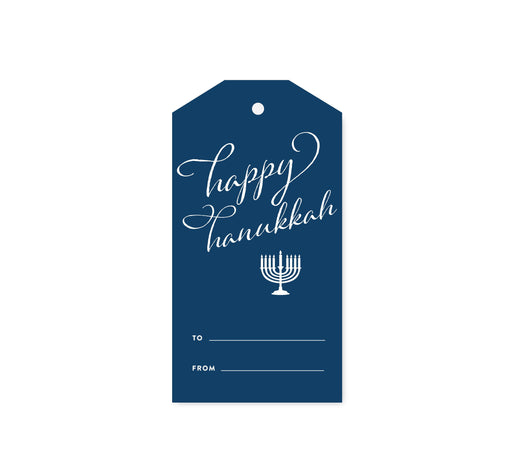 Happy Hanukkah To/From Classic Gift Tags-Set of 12-Andaz Press-