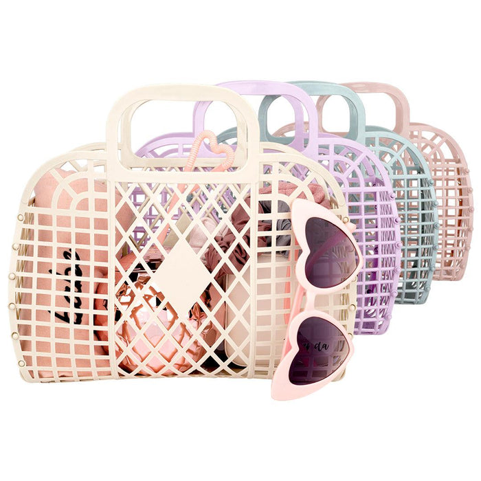 Jelly Purse Bag-Set of 10-Andaz Press-Ivory-