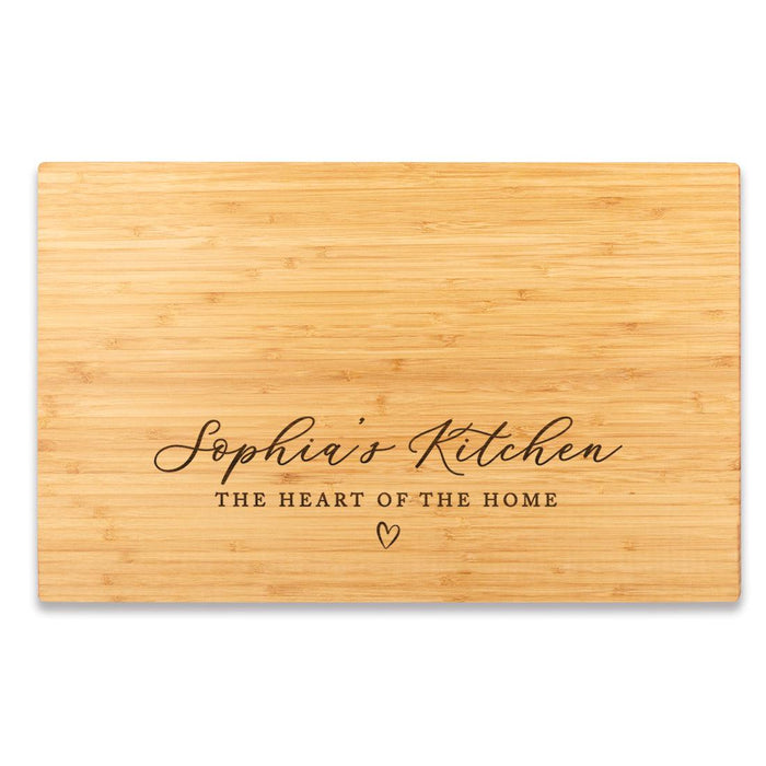 Large Custom Mother's Day Cutting Board, Set of 1-Set of 1-Andaz Press-Custom Name Kitchen-