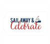 Nautical Birthday Sail Away & Celebrate Classic Gift Tags-Set of 12-Andaz Press-