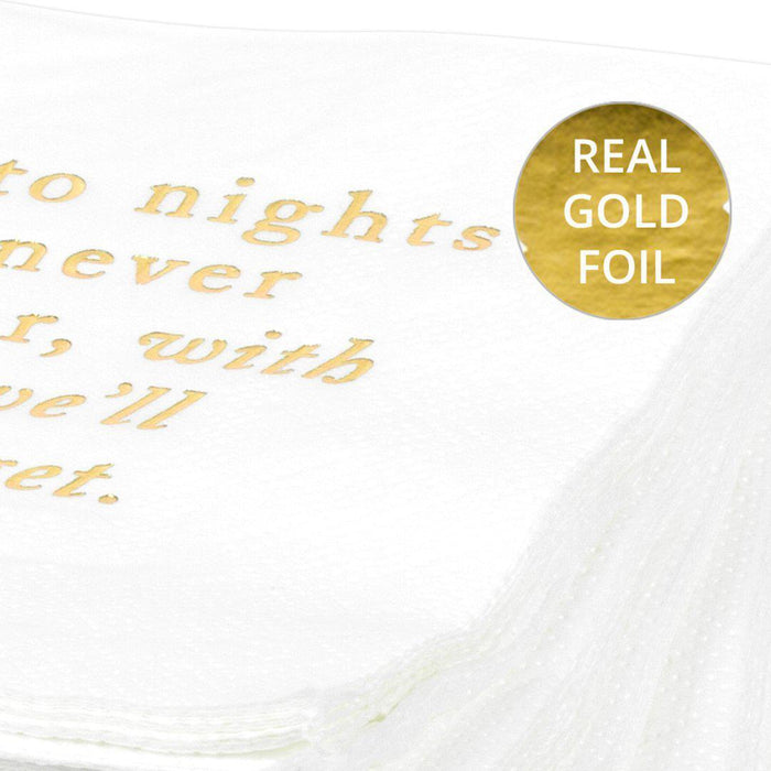 Nights We'll Never Remember Funny Cocktail Napkins-Set of 50-Andaz Press-