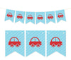Pennant Party Banner Car-Set of 1-Andaz Press-