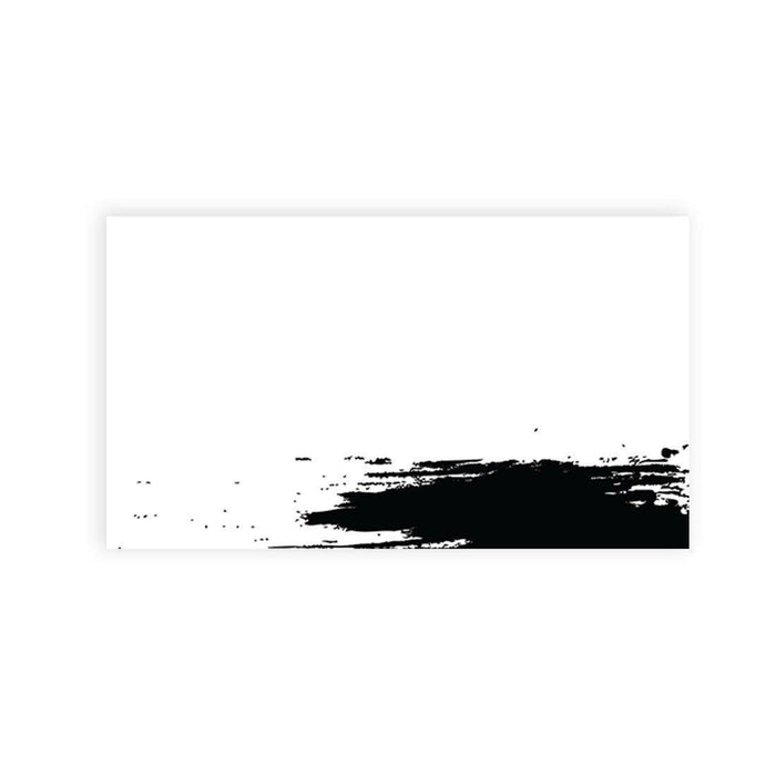 Place Cards for Wedding Party Tables, Seating Name Place Cards for Holders, Design 2-Set of 60-Andaz Press-Black Brushstroke-