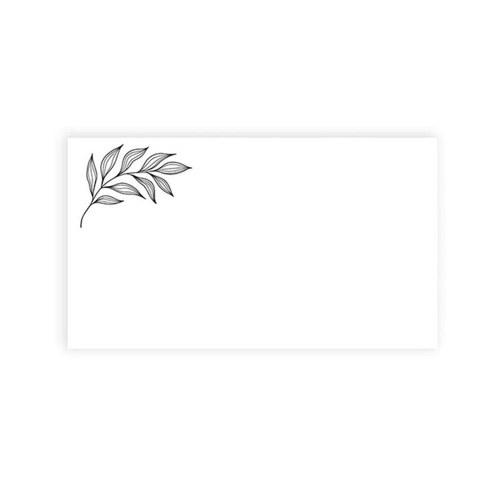 Place Cards for Wedding Party Tables, Seating Name Place Cards for Holders, Design 2-Set of 60-Andaz Press-Minimal Line-