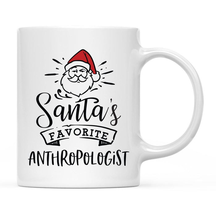 Santa's Favorite Careers Coffee Mug Collection 1-Set of 1-Andaz Press-Anthropologist-