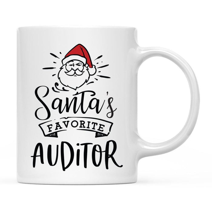 Santa's Favorite Careers Coffee Mug Collection 1-Set of 1-Andaz Press-Auditors-